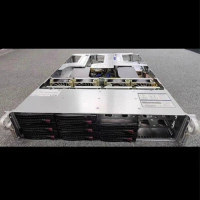Supermicro AS-2023US-TR4 Server 12X3.5"(4XNVME)/2XEPYC 7532=64Core/256G RAM - Image 1 of 4