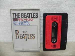The Beatles - 20 Greatest Hits JAPAN Cassette Tape + Insert - Picture 1 of 4