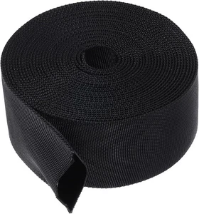 PATIKIL 1,5" Durchmesser 24,6 Fuß Nylon Schutzschlauchhülse, 1,5 Zoll x 24,6 Fuß, schwarz  - Bild 1 von 4