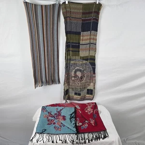 Scarves and Wraps Women's OS Colorful 3 Bundle Deal - Picture 1 of 5
