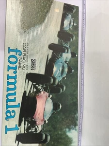 Vintage Parker Brothers Autorennen Spiel Formel 1 komplett mit Box  - Bild 1 von 6