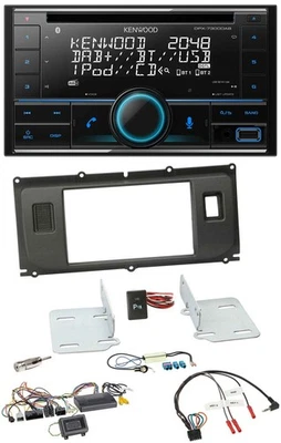 Kenwood CD 2DIN DAB USB Lenkrad Bluetooth Autoradio für Land Rover Evoque ab 201 - Bild 1 von 4