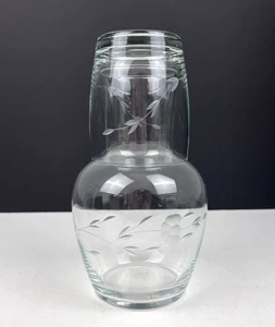 Princess House Heritage Bedside Water Carafe and Glass Set. #468 - Picture 1 of 11