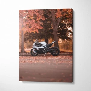 BMW Inspired S1000RR High Resolution Museum Quality Vertical Canvas Print #053 - Picture 1 of 14
