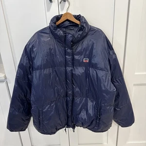 Levi's® Women's Quilted Puffer Jacket Ultra Warm size: 3X Blue Shiny Warm - Picture 1 of 14