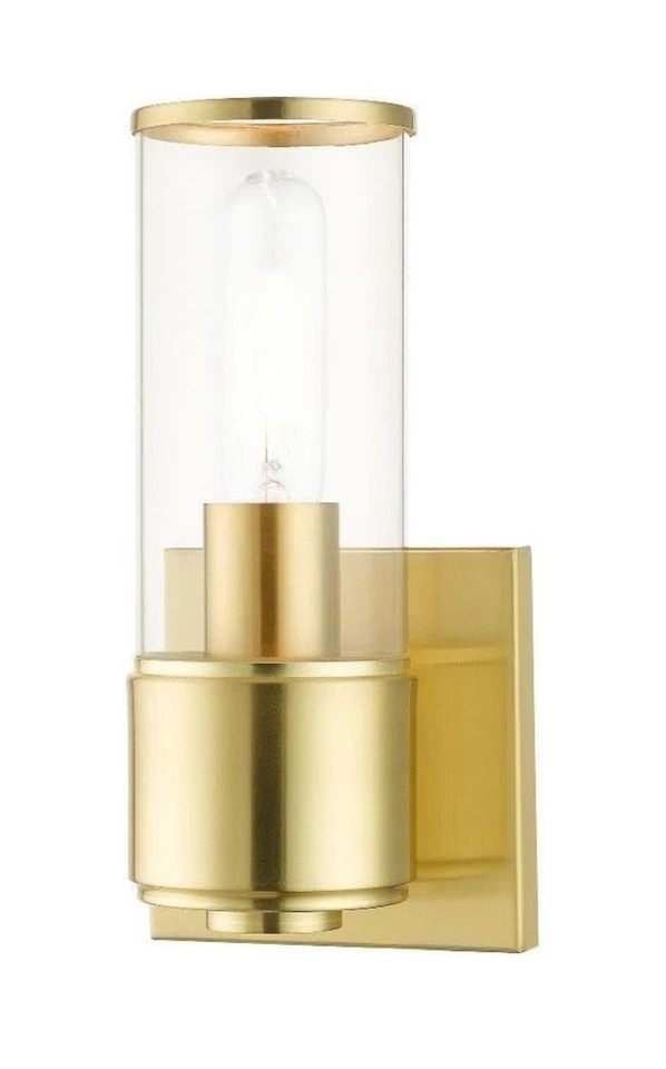 Aplique Livex Quincy ADA - Latón Satinado - Modelo 17141-12 *Nuevo en Caja* Foto 1 de 1