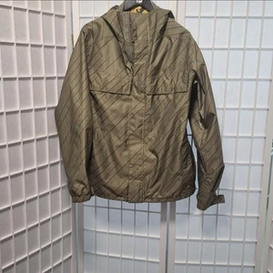 Burton Dry Ride Men's M Green Snowboarding Snow Coat Jacket - Picture 1 of 5