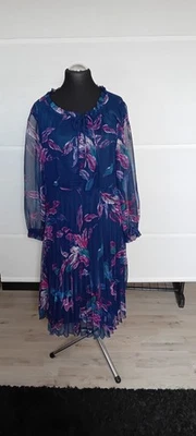 Kleid, Damen, mehrfarbig gemustert, Gr.48, von Canda - Bild 1 von 2