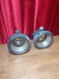 Paar 8" antike 1906 "Rotax" Brightlights Scheinwerfer Projektoren Rolls Royce - Bild 1 von 14