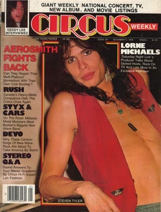 Circus Magazine December 5 1978 Aerosmith Rush Cars Styx Devo Toto Uriah Heep - Foto 1 di 20