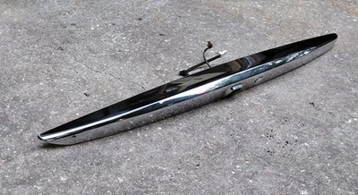 2007-2013 Infiniti G35 G37 Sedan Chrome Trunk Trim With Camera (Small Scrape) - Image 1 of 4