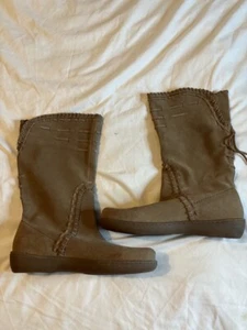 Nine West women’s boots US size 10 beige tasseled western boots new mid calf  8 - Picture 1 of 8
