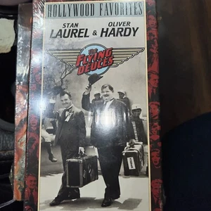Laurel & Hardy - Flying Deuces VHS Movie FACTORY SEALED - Picture 1 of 7
