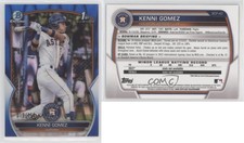 2023 Bowman Chrome Prospects Blue RayWave Refractor /150 Kenni Gomez #BCP-40