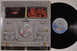BOB MARLEY & THE WAILERS Babylon By Bus ISLAND 2XLP VG+ die-cut cover & poster r - Picture 1 of 3