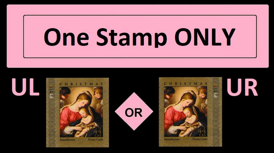 US 4424 Christmas Madonna & Child 44c plate single MNH 2009 - Image 1 of 1