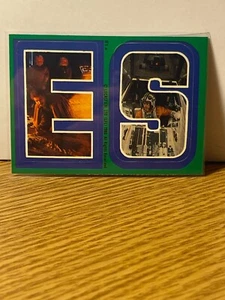 1980 STAR WARS EMPIRE STRIKES BACK SERIES 3 SINGLE STICKER #81 "E S" LANDO/LUKE - Picture 1 of 2