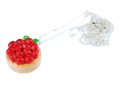 Collana Torta Di Fragole Miniblings 60Cm - Immagine 1 di 4