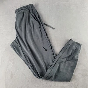 Nike Standard Fit Taper Leg Drawstring Length Men’s Sweatpants Gray Size Sm - Picture 1 of 6