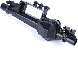 Heavy Duty Aluminum Front Axle Housing for Axial RBX10 Ryft 1/10 RC Car (Black, - Picture 1 of 5