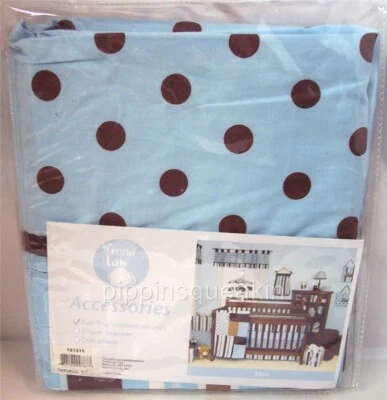 Cenefa Trend Lab 53 x 15 Max puntos azules marrones Foto 1 de 3