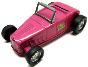 1960s Nylint Jalopy Purple Pink Hotrod Race Car Pressed Steel Collectible