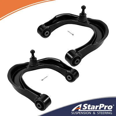 2pcs Front Upper Control Arm w/ Ball Joint For Hyundai Azera Sonata Kia Amanti - Image 1 of 4