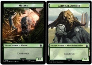 1x - MUTANT \\ ALIEN SALAMANDER (#18/16) Token - Doctor Who - NM MTG - Picture 1 of 1