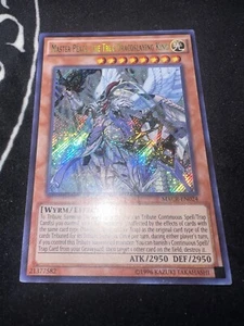 MASTER PEACE, THE TRUE DRACOSLAYING KING Secret Rare - MACR-EN024 Yugioh NM - Picture 1 of 6