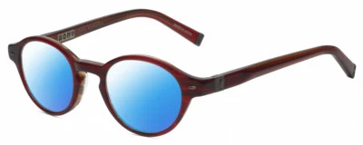 John Varvatos V356 Round Polarized Sunglasses Red Marble 43 mm CHOOSE LENS COLOR - Image 1 of 4