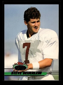 1993 Topps Stadium Club #255 Steve Beuerlein (NM) (FTB) - Bild 1 von 2