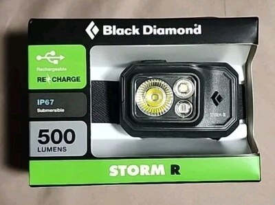 NUEVO FARO NEGRO DIAMOND STORM R 500 COLOR NEGRO recargable  Foto 1 de 4