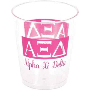 Alpha Xi Delta College Sorority School Banquet Party 10 oz. Plastic Cups - Picture 1 of 1