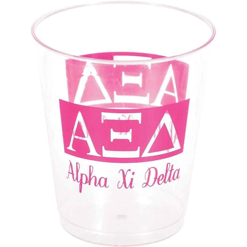 Alpha Xi Delta College Sorority School Banquet Party 10 oz. Plastic Cups - Image 1 of 1