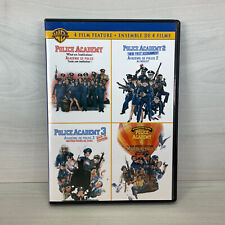 Police Academy 1 2 3 4 DVD 2 Disques Set 4 Film Feature 2009 - D'occasion