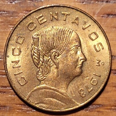 1973 Mexico 5 Centavo   Coin   N327 - Image 1 of 2