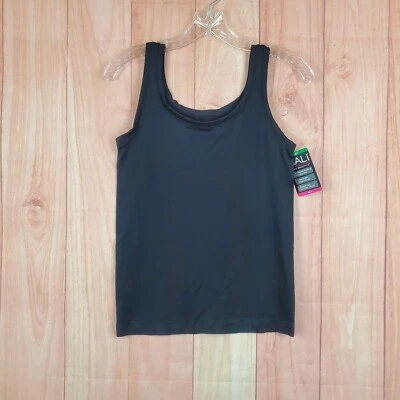 Женский пуловер Bali безрукавка размер Large нейлон эластичный круглый вырез - Изображение 1 из 4