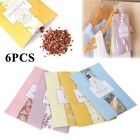 6Pcs Natural Smell Air Freshener Sachet in Different Flavors for Home Use