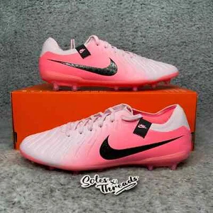 Nike Tiempo Legend 10 Pro AG-Pro Low Soccer Size 8-11.5 Men Pink Foam DV4334-601 - Picture 1 of 7