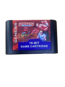 👊 Final Fight in Streets of Rage 2 | SEGA Genesis & Mega Drive 16-Bit Game Cart - Picture 1 of 4