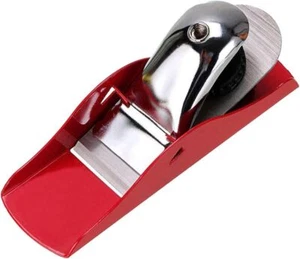 Mini Hand Planer Small Trimming 6-1/2 inch Woodworking Pocket Red - Picture 1 of 6