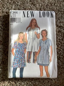 New Look SEWING PATTERN 6344 Maternity BLOUSES TOPS Sizes 8-18 UNCUT - Picture 1 of 3