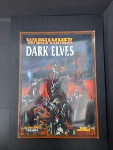 Dark Elves Warhammer Armies Book Games Workshop 2008 - Picture 1 of 6