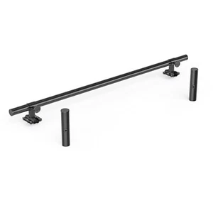 Pickup Truck Ladder Rack Accessories Removable Rear Crossbar Cargo Black - Picture 1 of 6