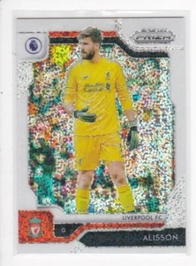 Panini Prizm #84 2019-20 Alisson White Sparkle Prizms 12/15 Liverpool - Imagen 1 de 2