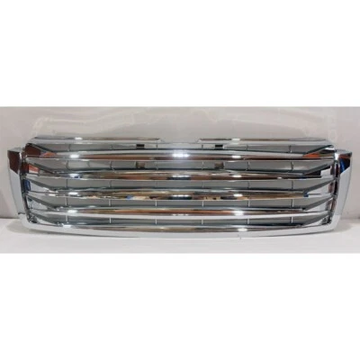 FRONT GRILLE CHROME LX570 STYLE FOR TOYOTA LAND CRUISER PRADO FJ150 2009-2013 Foto 1 de 4