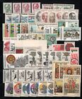 CZECHOSLOVAKIA Sc#1540A/1726, 1970 Collection of 62 Stamps Mint NH w/OG