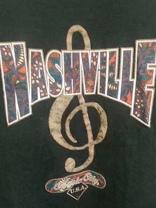 CAMISETA NASHVILLE PARA HOMBRE TALLA XL MUSIC CITY 50% ALGODÓN 50% POLIÉSTER CAMISETA BÁSICA - Imagen 1 de 5