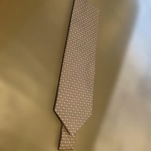 Salvatore Ferragamo grey tie 100% Silk Blend Logo Adjustable Italy from japan - Picture 1 of 12