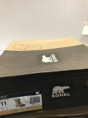 Sorel женщин 11 новый Caribou кожи водонепроницаемый изолированный снег зимние ботинки в коробке - Изображение 1 из 4